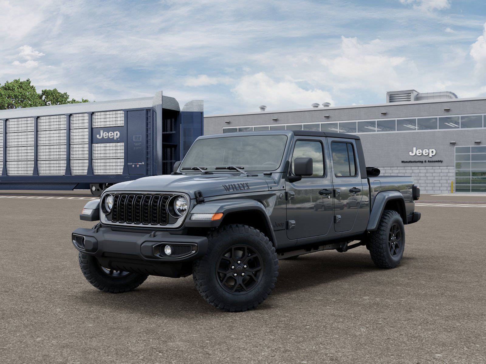Photo view of 2026 Jeep Gladiator in Gray