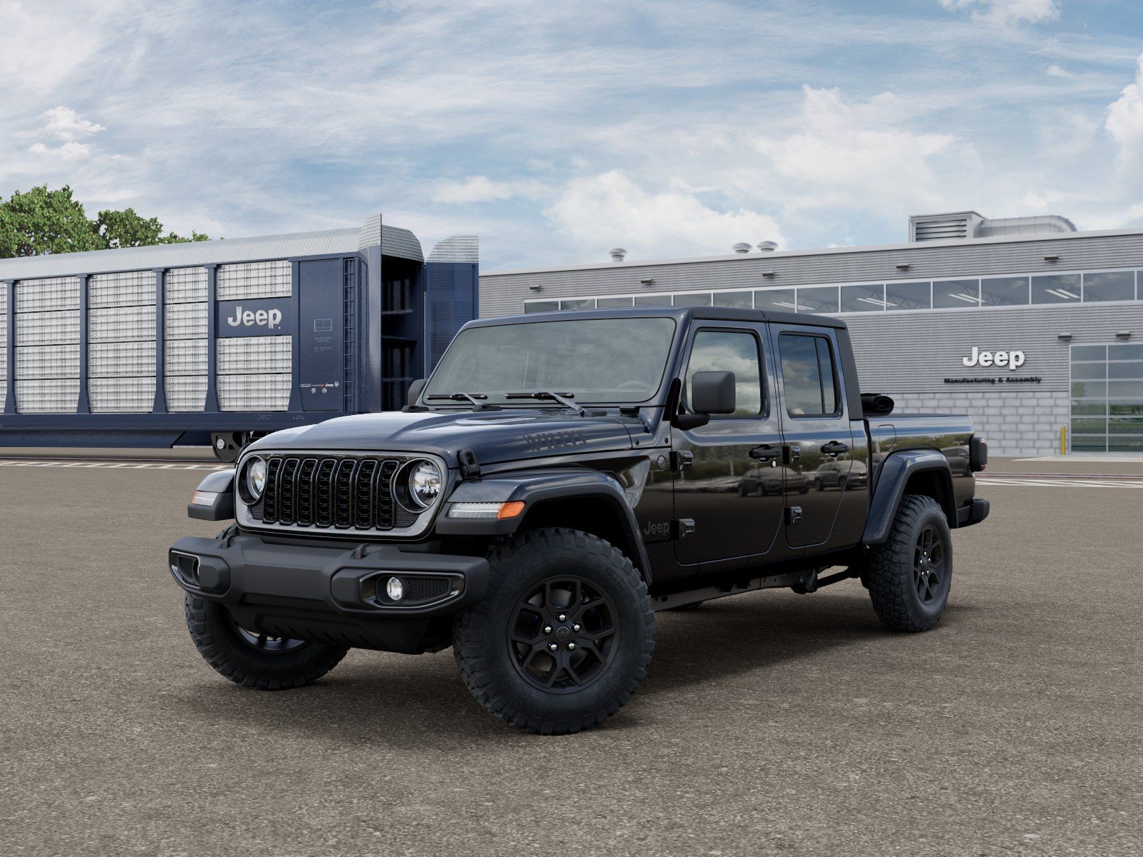 Photo view of 2026 Jeep Gladiator in Black