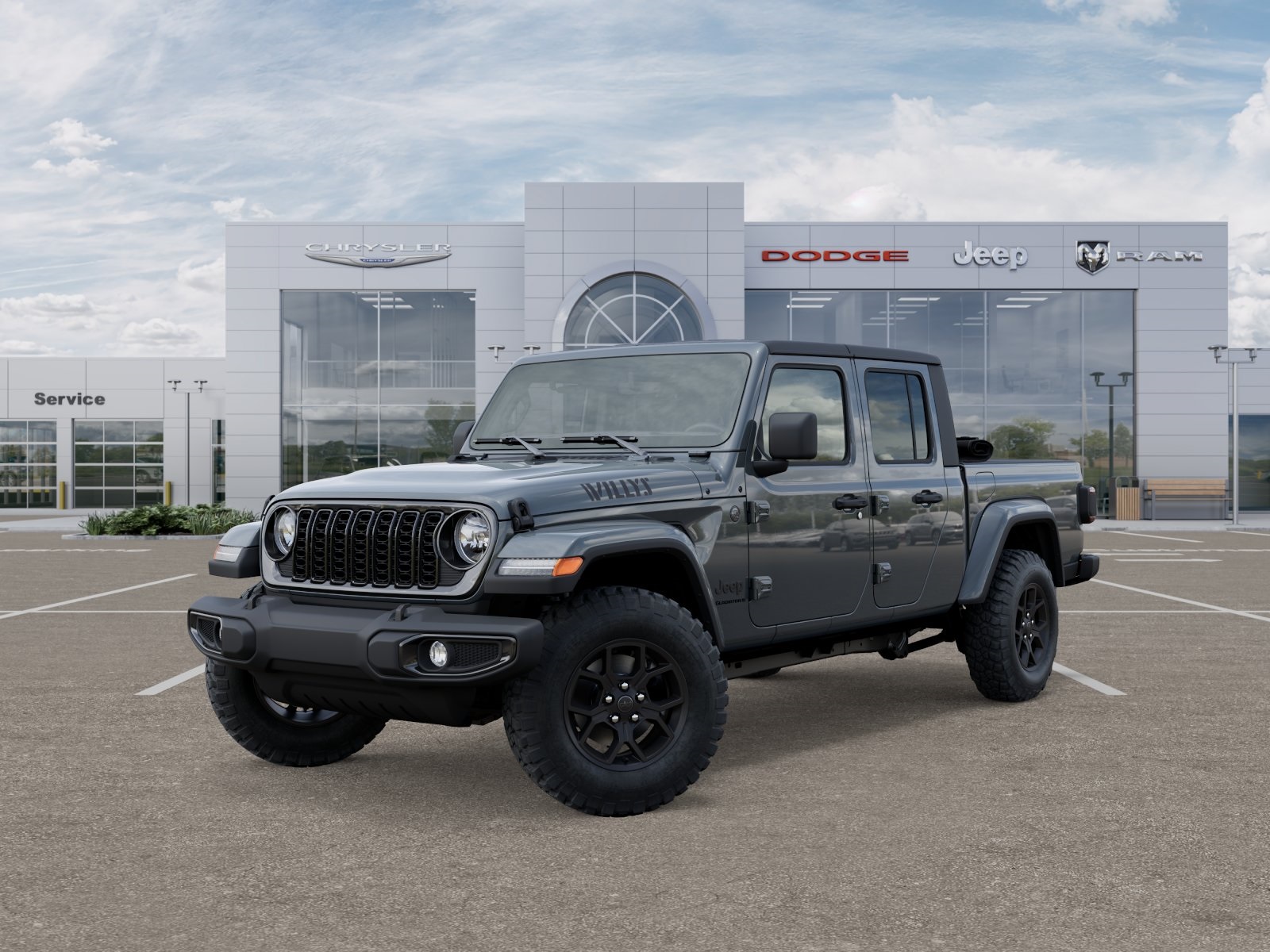 Photo view of 2026 Jeep Gladiator in Gray