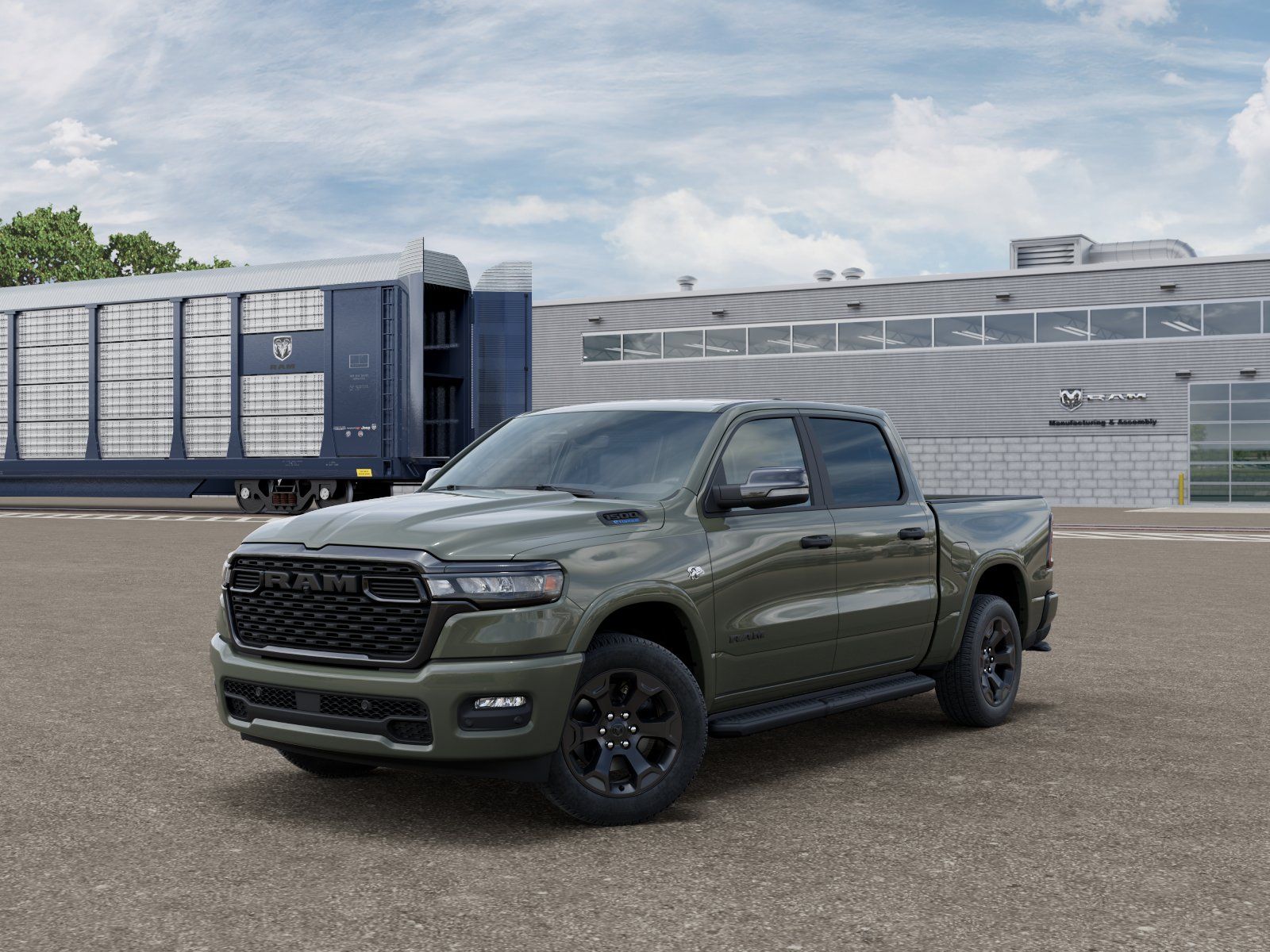 Photo view of 2026 Ram 1500 in Green