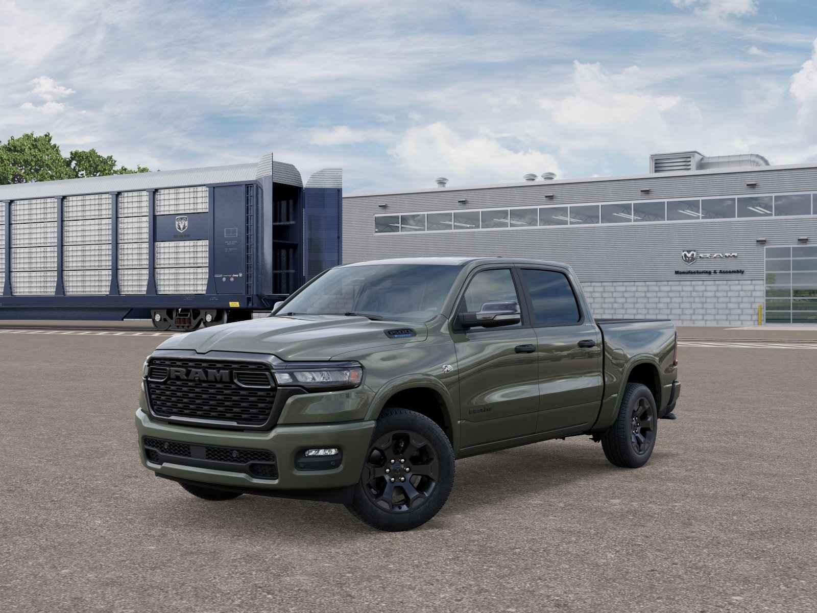 Photo view of 2026 Ram 1500 in Green