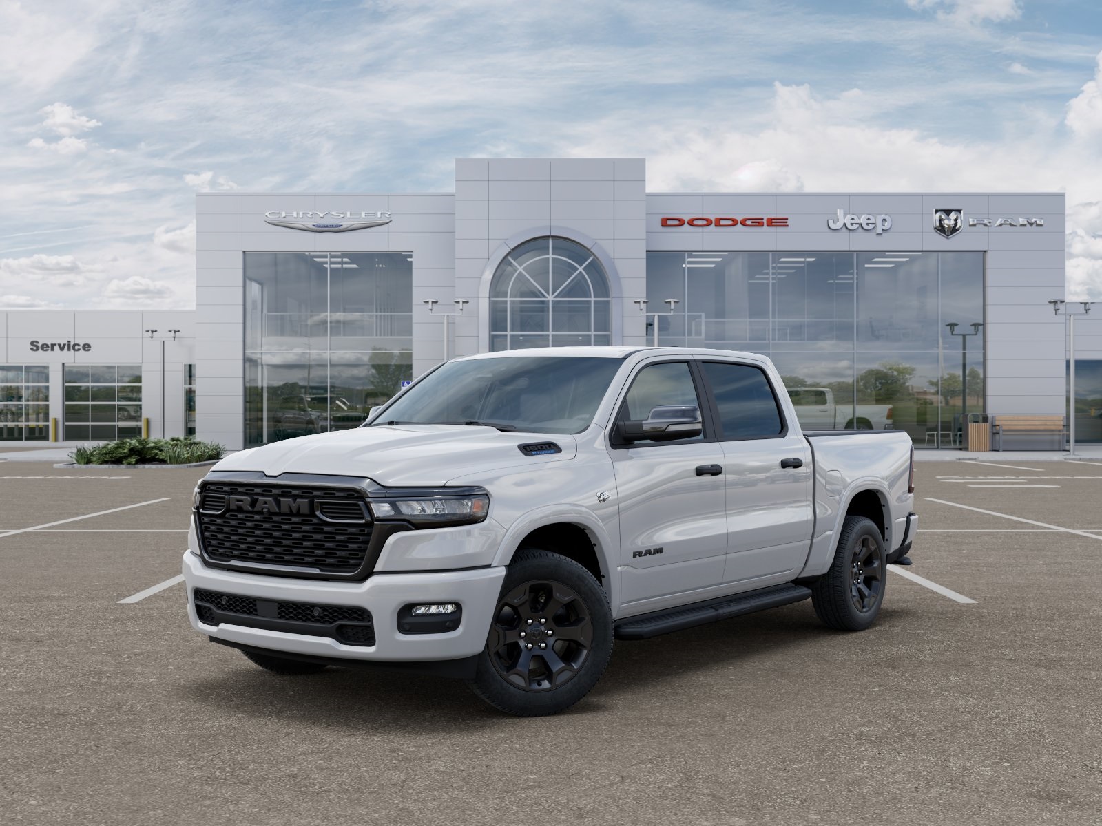 Photo view of 2026 Ram 1500 in White