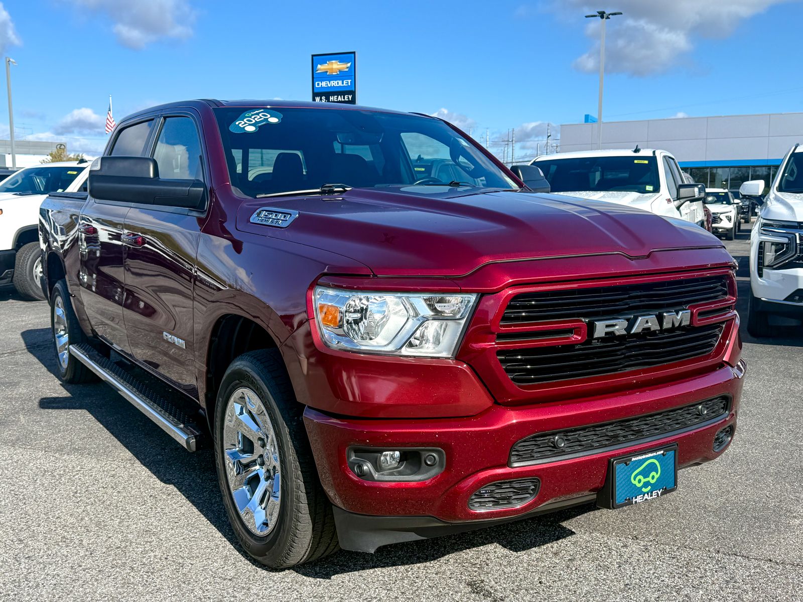 Photo view of 2020 Ram 1500 in Red