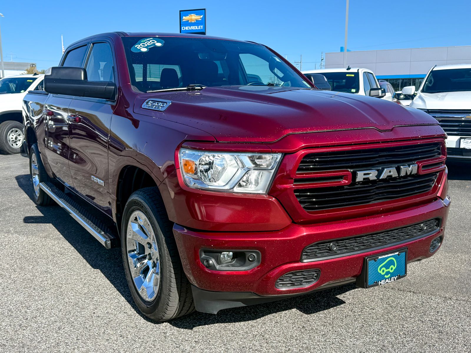 Photo view of 2020 Ram 1500 in Red