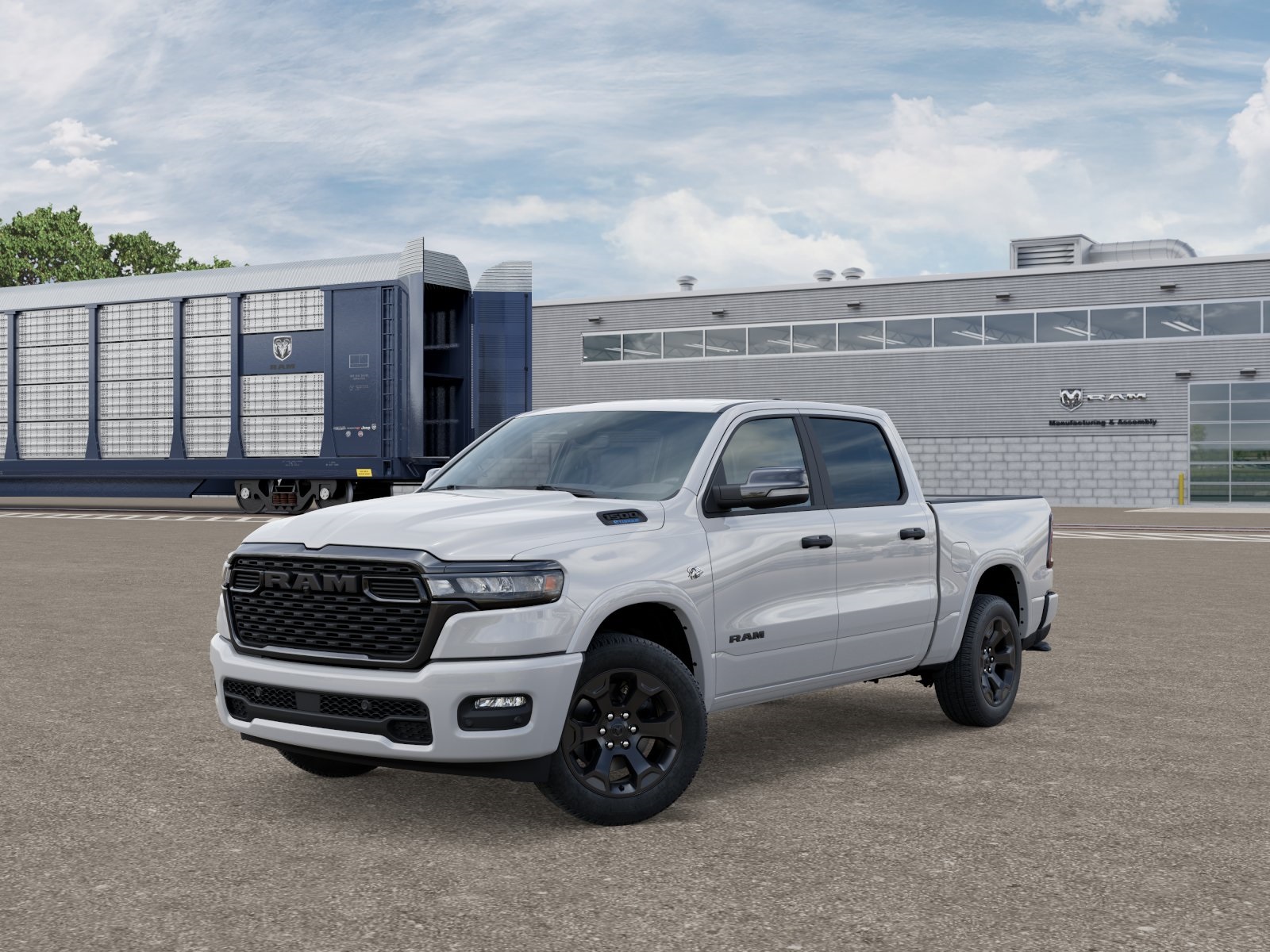 Photo view of 2026 Ram 1500 in White