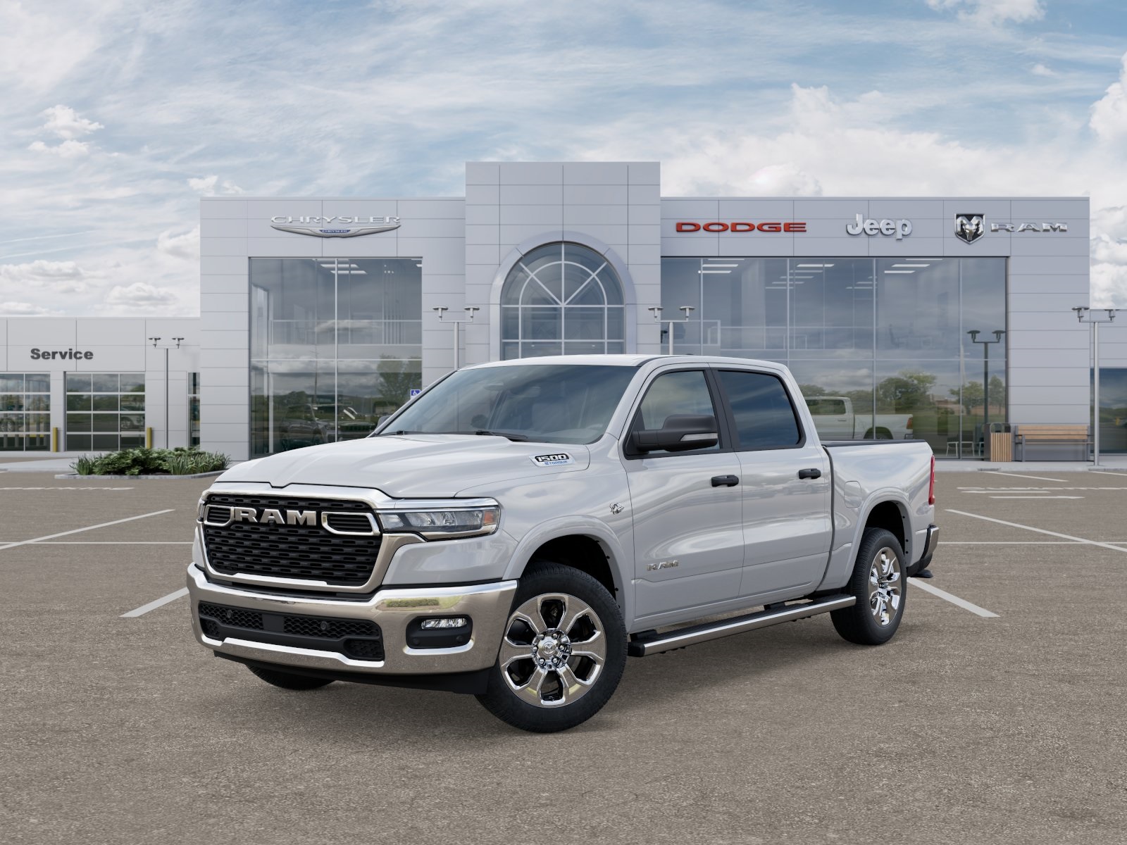 Photo view of 2026 Ram 1500 in White