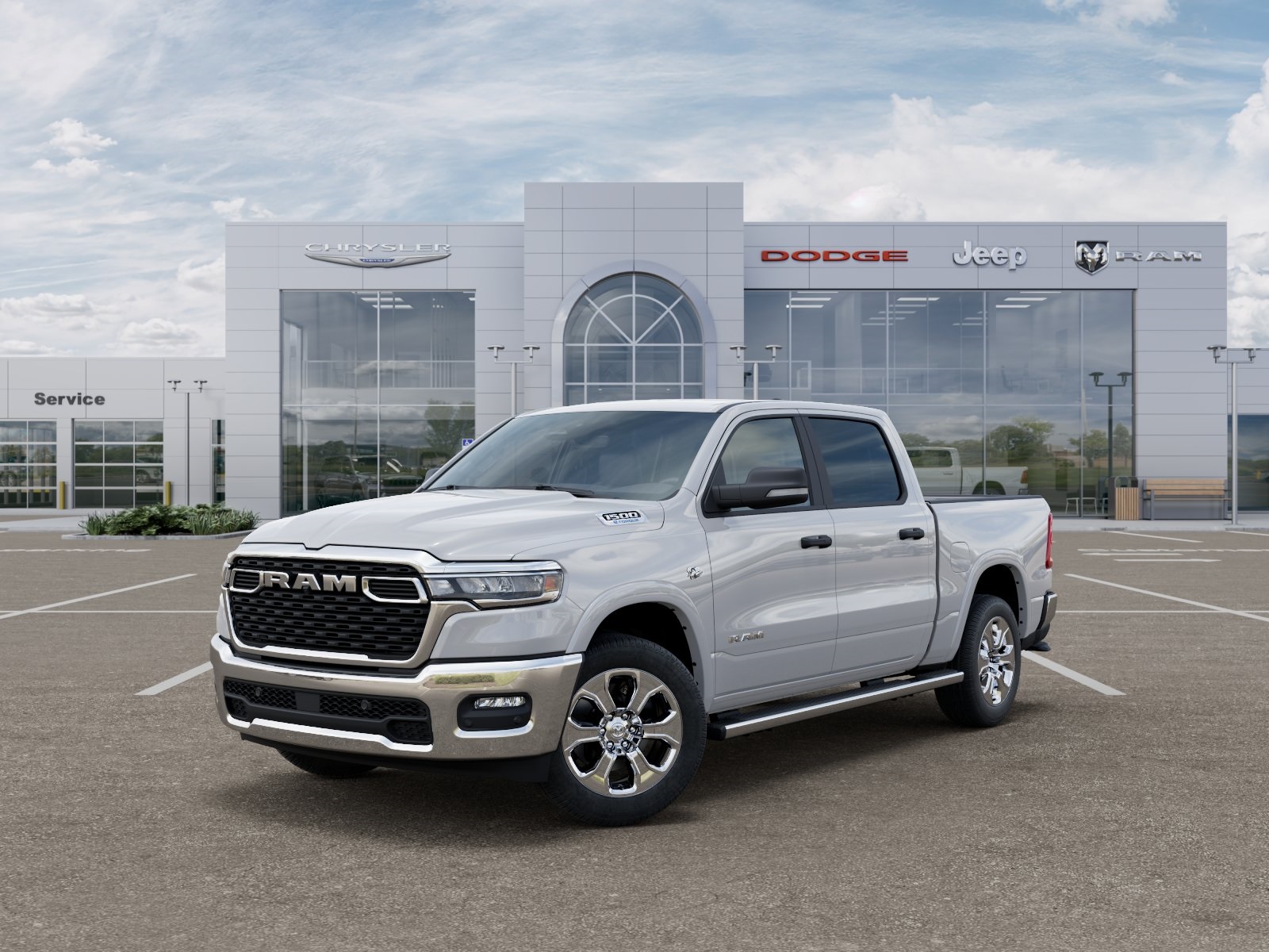 Photo view of 2026 Ram 1500 in White