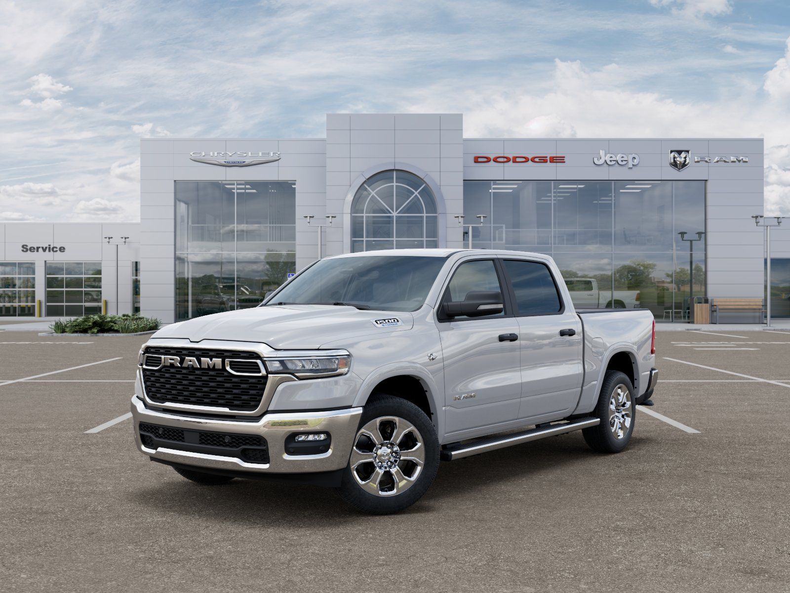 Photo view of 2026 Ram 1500 in White