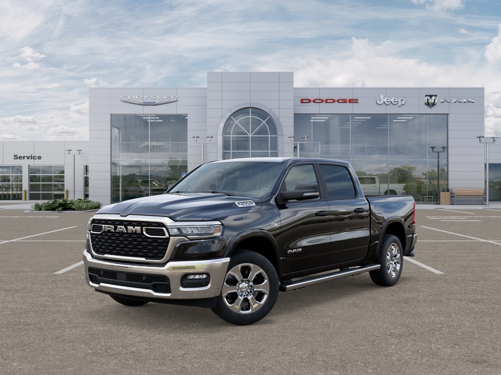 Photo view of 2026 Ram 1500 in Black