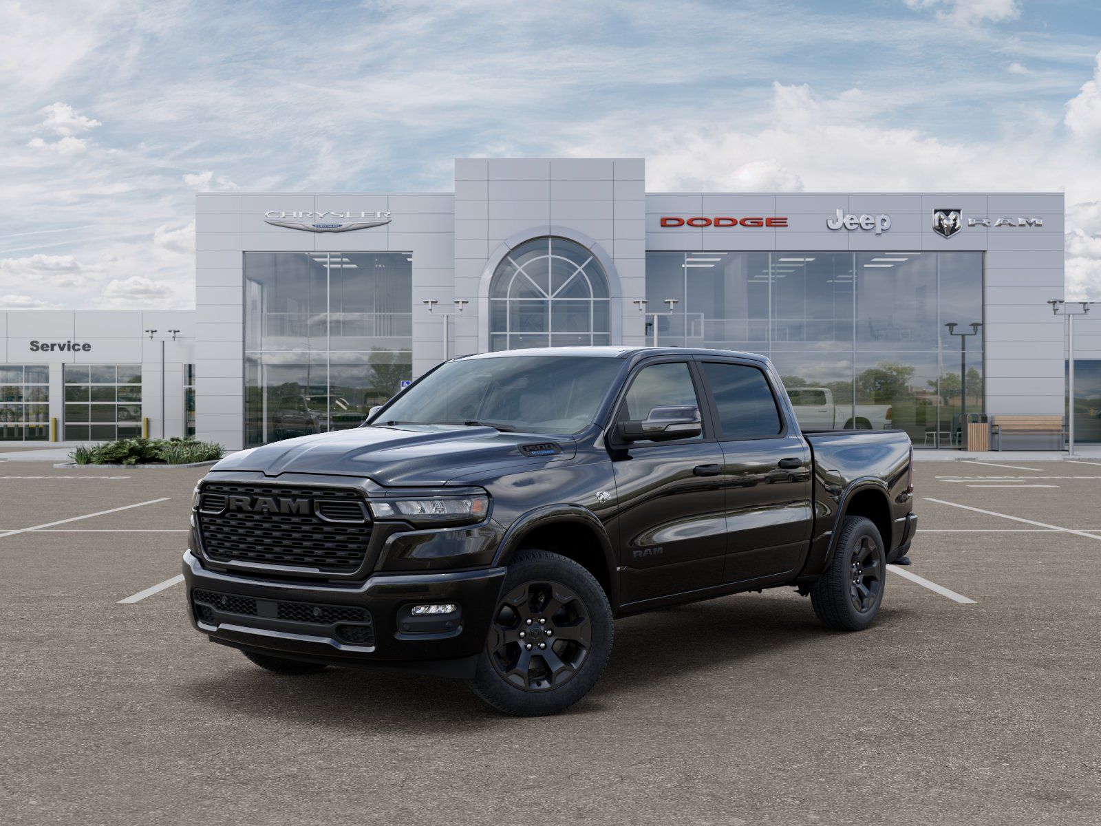 Photo view of 2026 Ram 1500 in Black