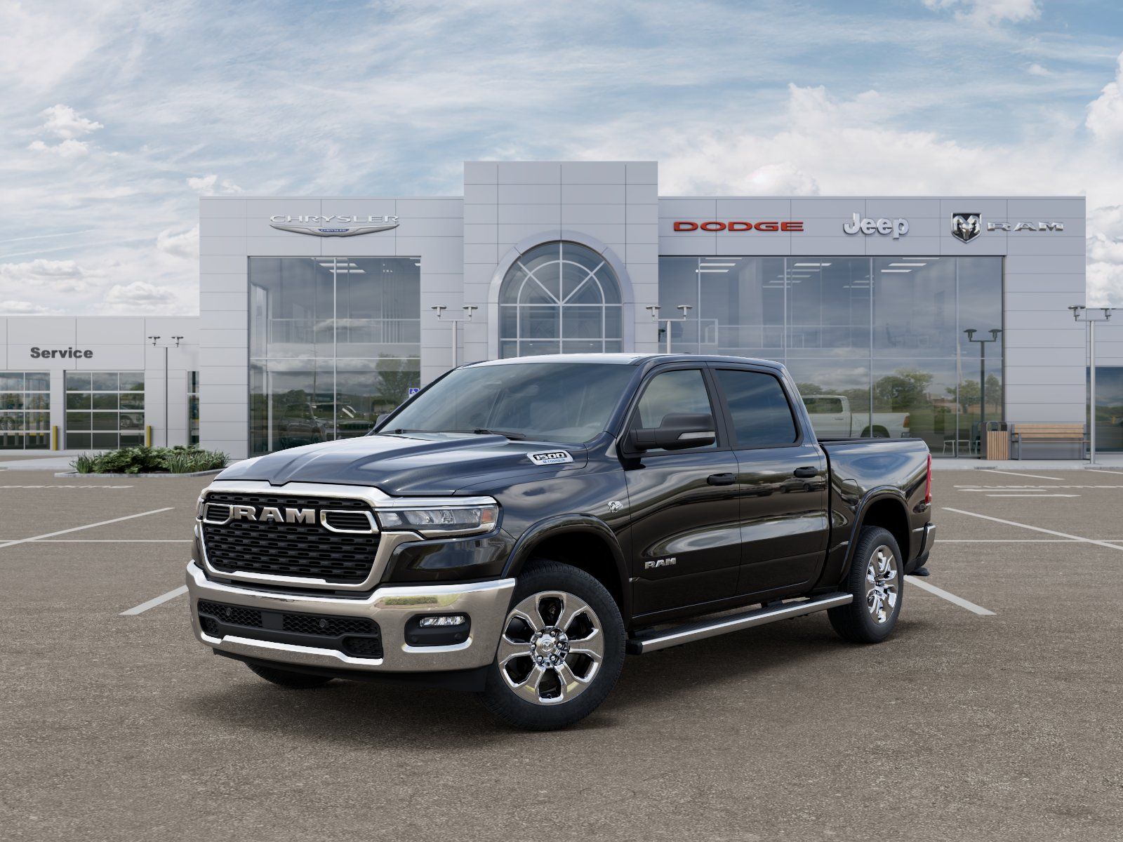 Photo view of 2026 Ram 1500 in Black
