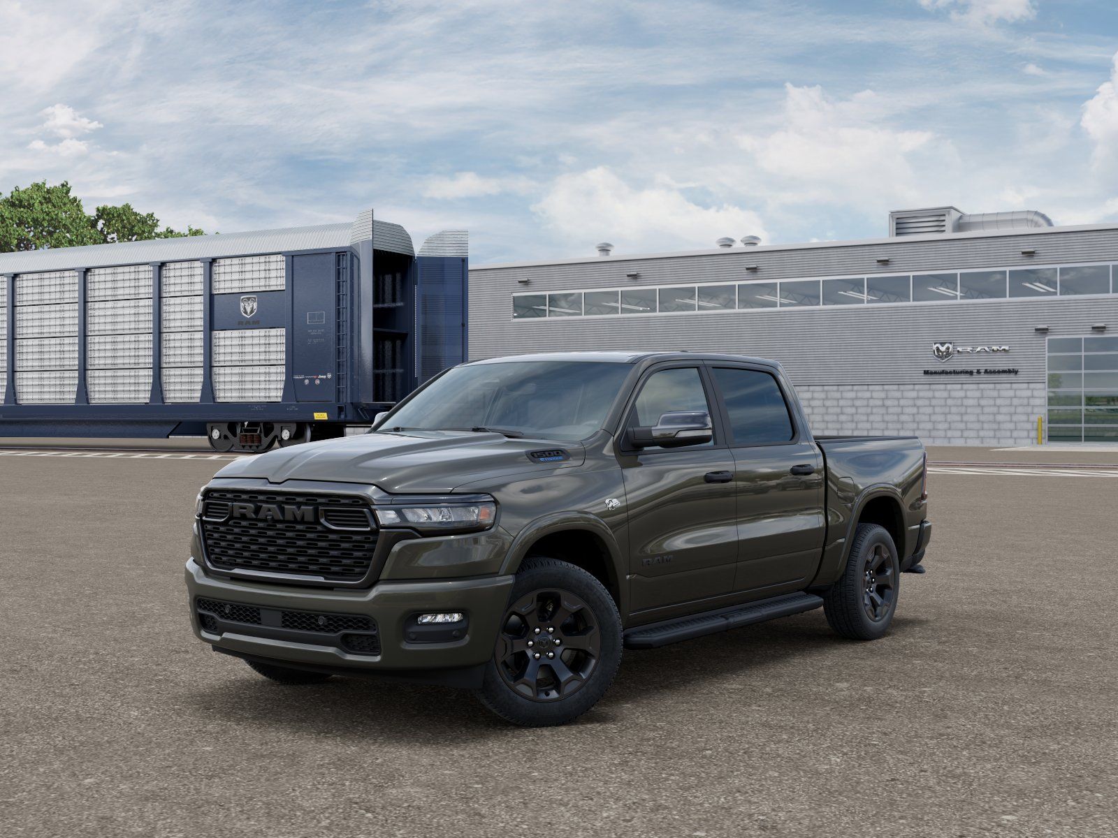 Photo view of 2026 Ram 1500 in Green
