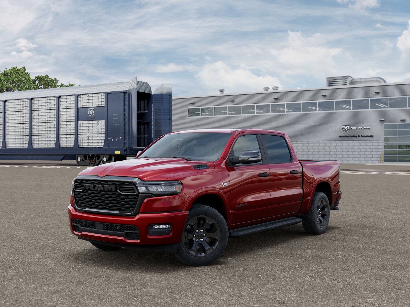 Photo view of 2026 Ram 1500 in Red