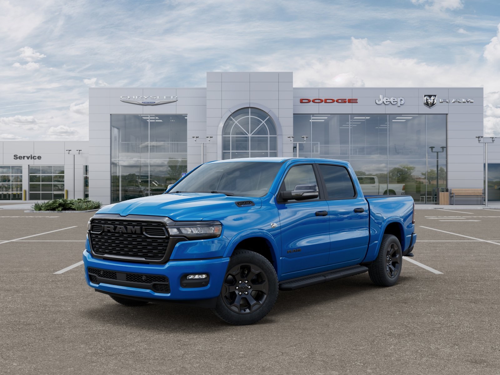Photo view of 2026 Ram 1500 in Blue