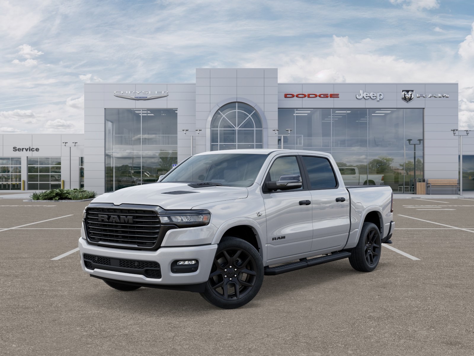 Photo view of 2026 Ram 1500 in White