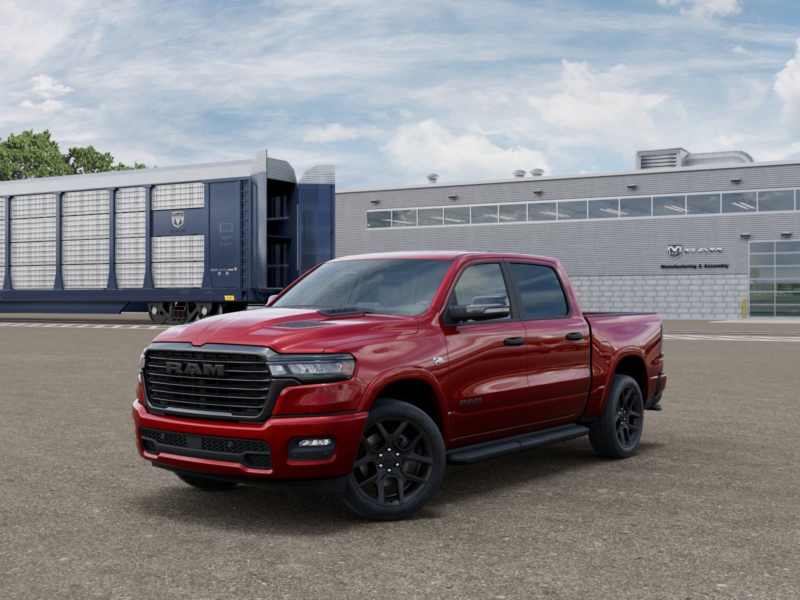 Photo view of 2026 Ram 1500 in Red