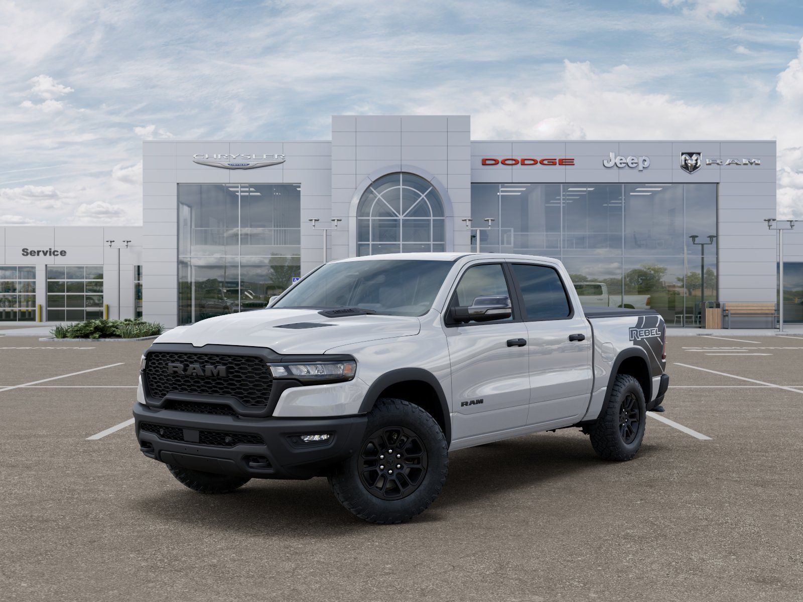 Photo view of 2026 Ram 1500 in White