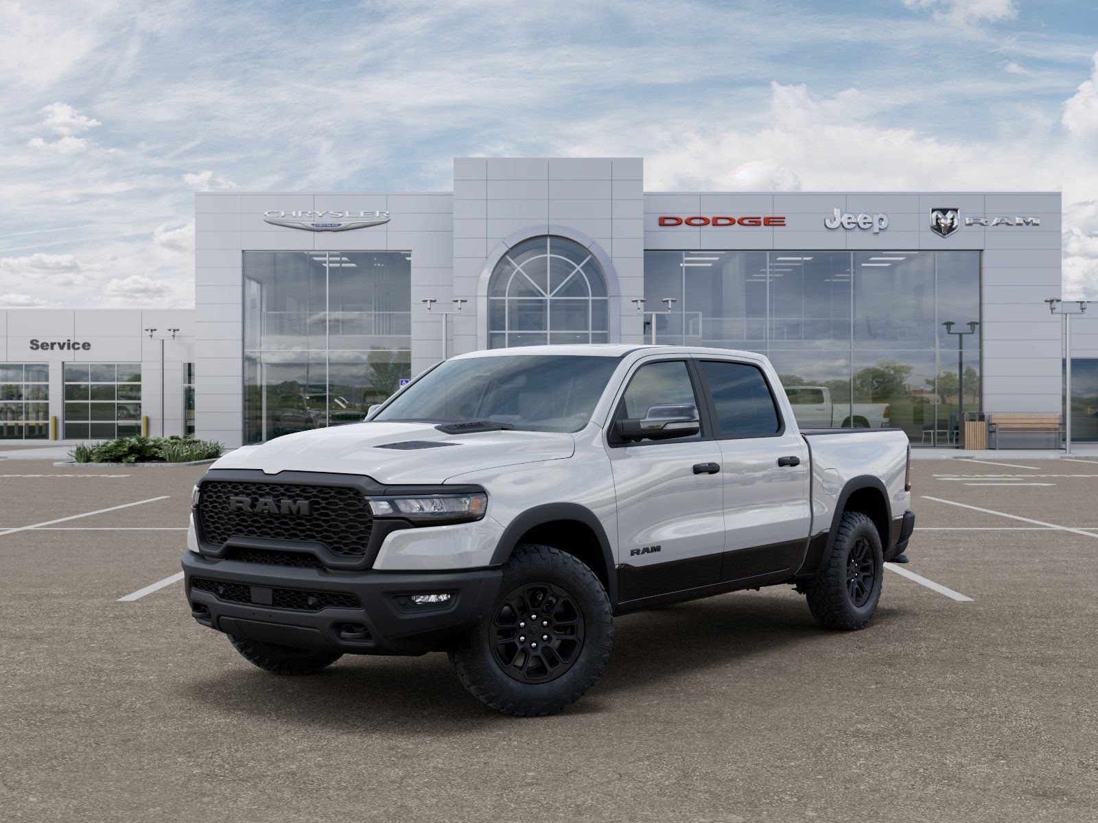 Photo view of 2026 Ram 1500 in White