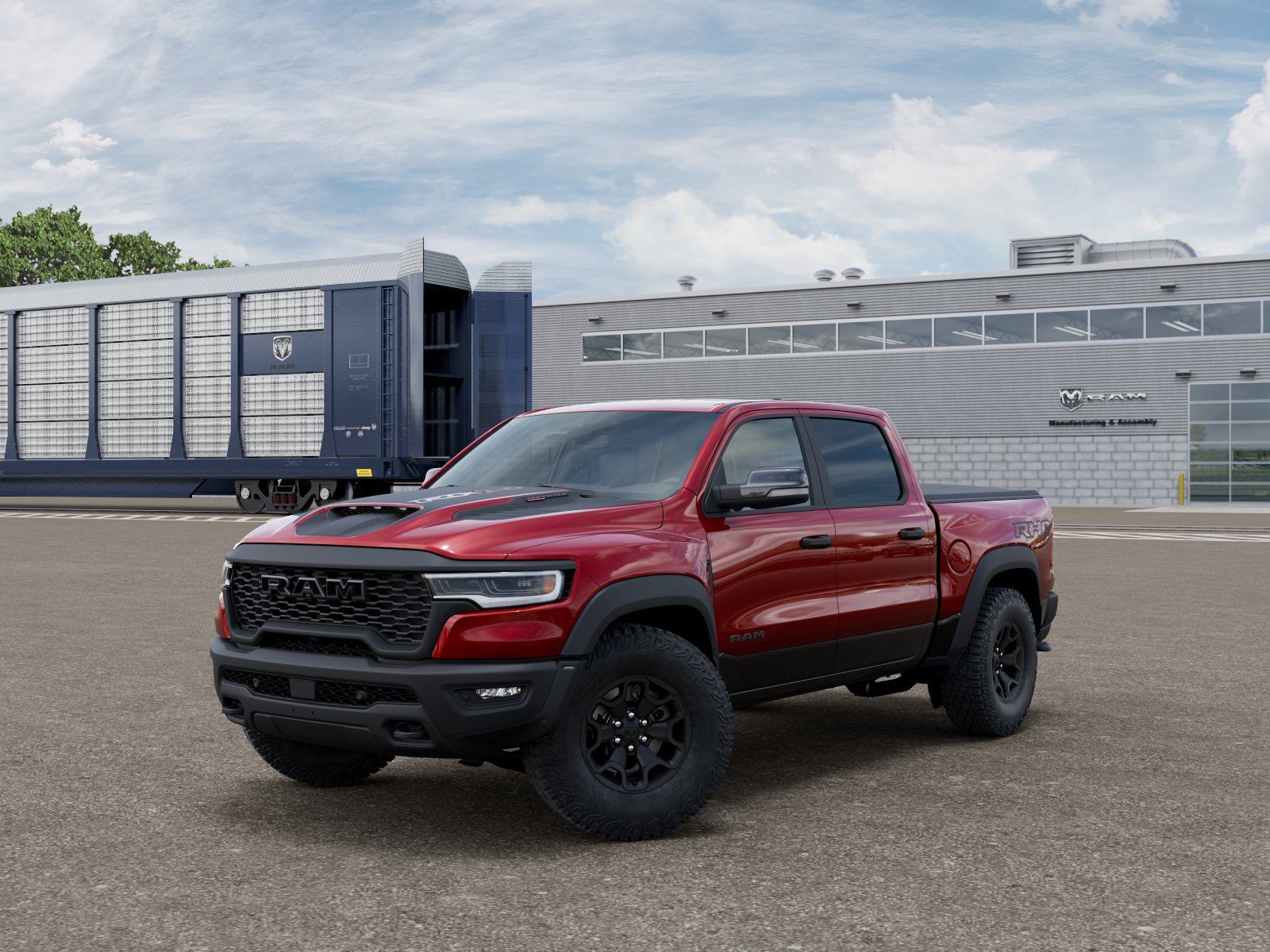 Photo view of 2026 Ram 1500 in Red