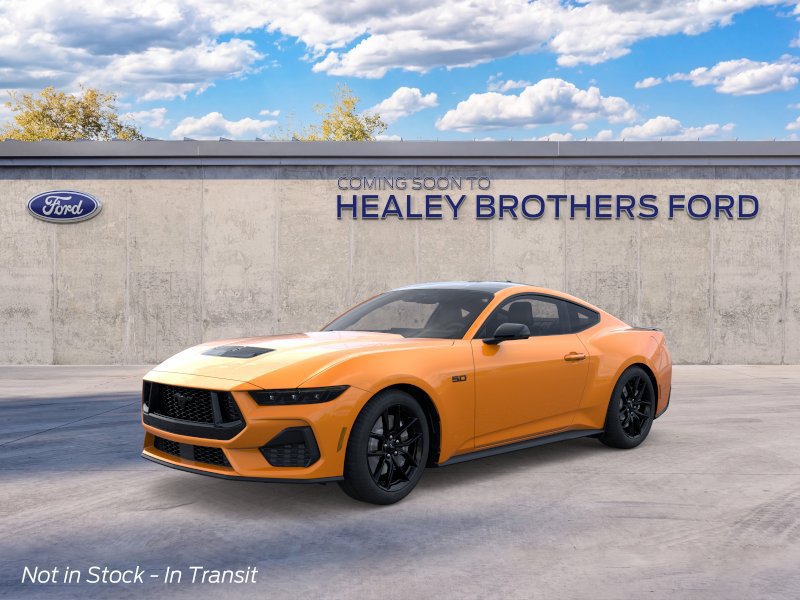 Photo view of 2026 Ford Mustang in Orange