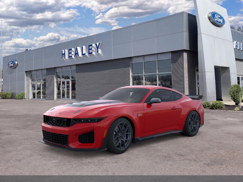Photo view of 2026 Ford Mustang in Red