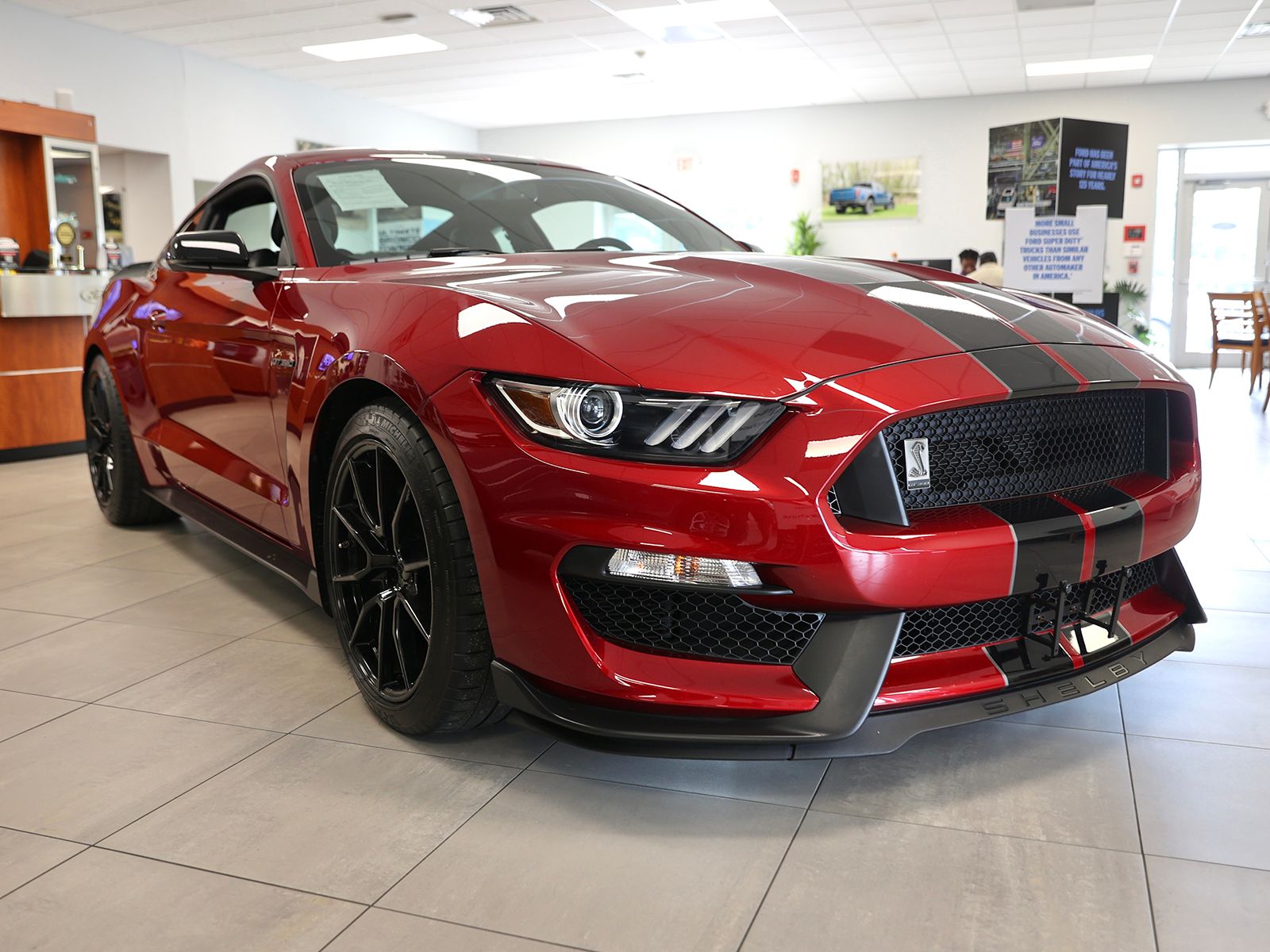 Photo view of 2019 Ford Mustang in Red