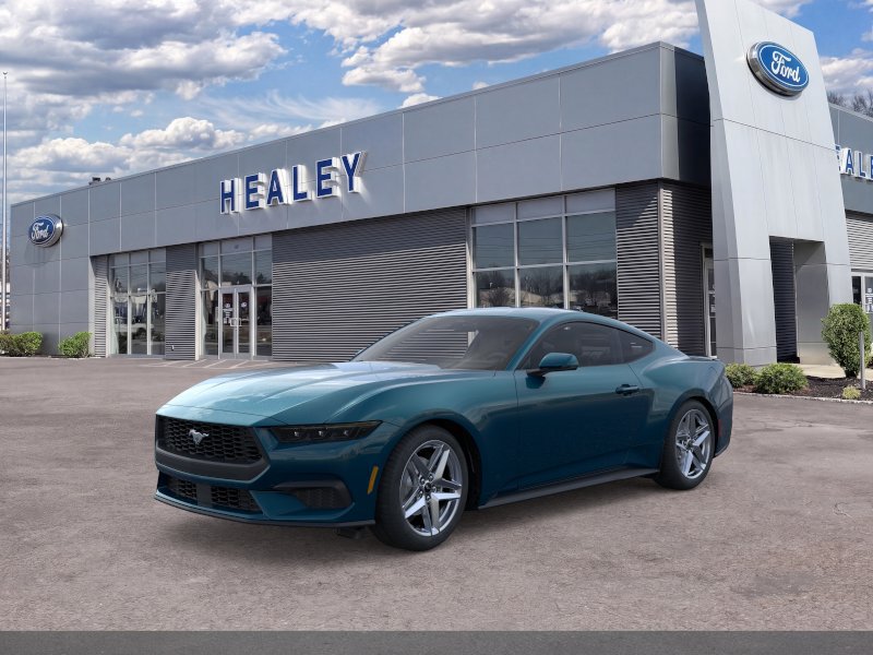 Photo view of 2026 Ford Mustang in Blue