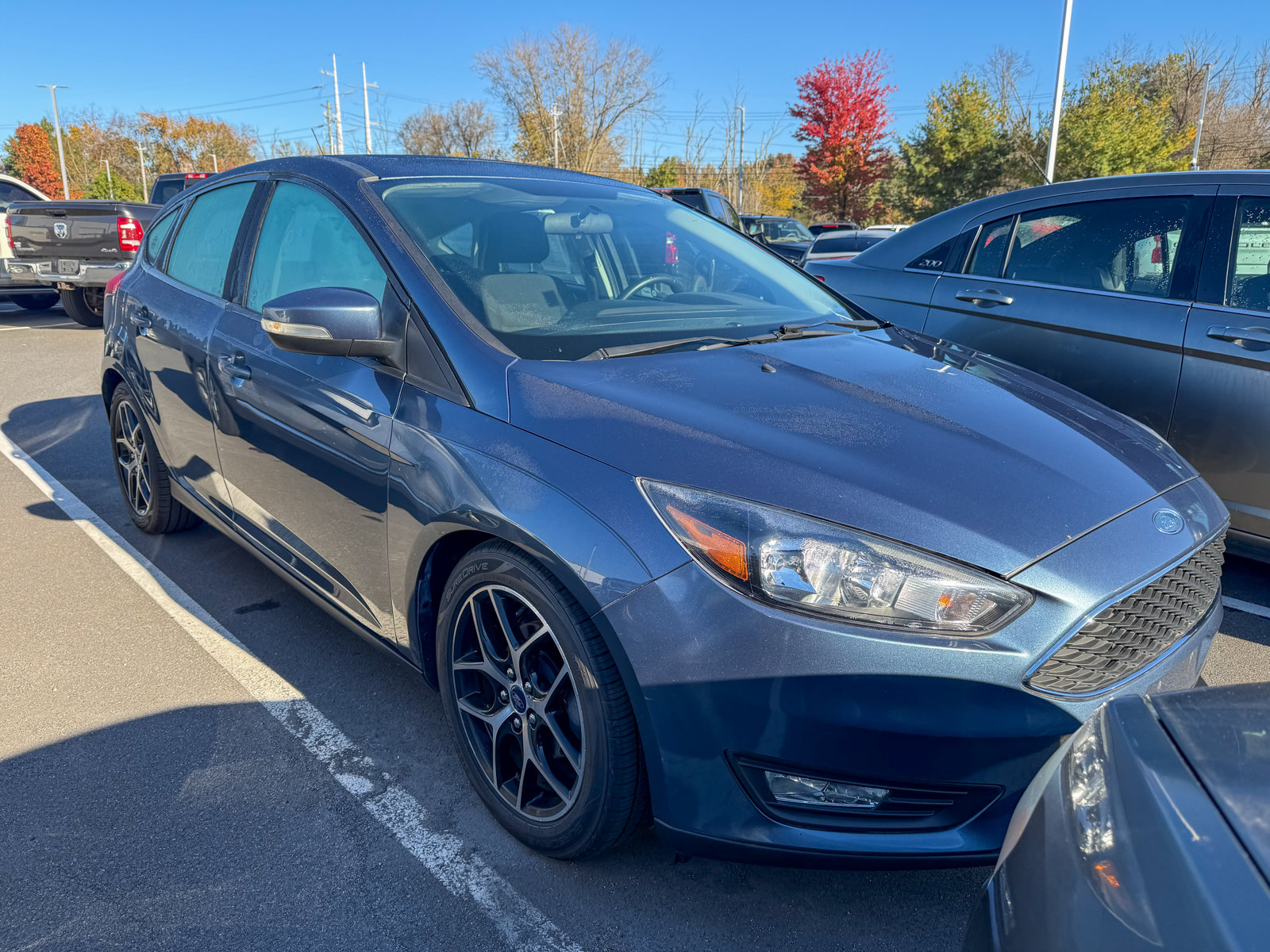Photo view of 2018 Ford Focus in Blue