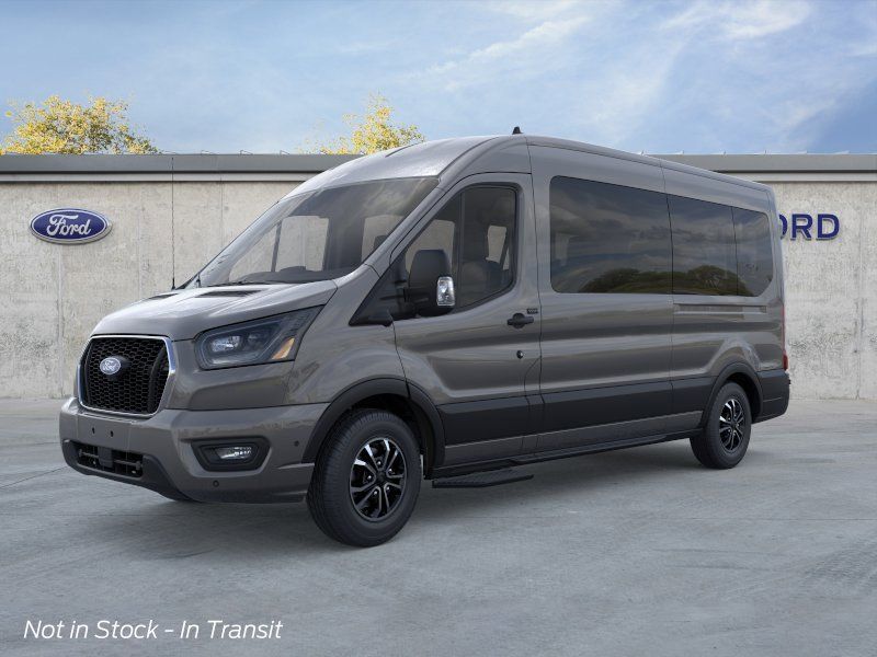 Photo view of 2026 Ford Transit Passenger Wagon in Gray