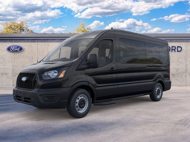 Photo view of 2026 Ford Transit Passenger Wagon in Black