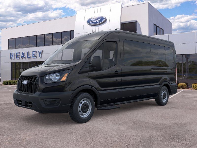 Photo view of 2026 Ford Transit Passenger Wagon in Black