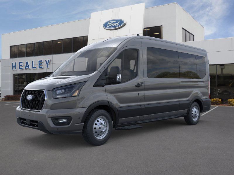 Photo view of 2026 Ford Transit Passenger Wagon in Gray