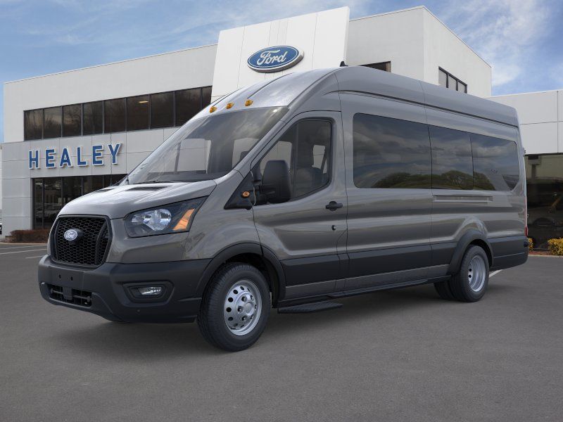 Photo view of 2026 Ford Transit Passenger Wagon in Gray