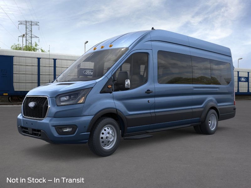 Photo view of 2026 Ford Transit Passenger Wagon in Blue