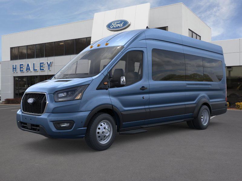 Photo view of 2026 Ford Transit Passenger Wagon in Blue