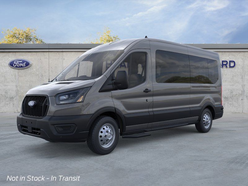 Photo view of 2026 Ford Transit Passenger Wagon in Gray
