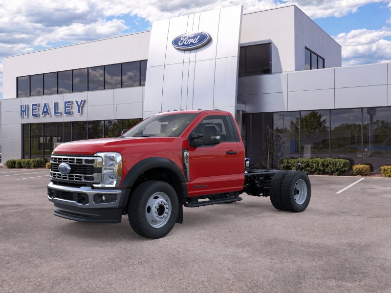 Photo view of 2026 Ford Super Duty Chassis Cab in Red