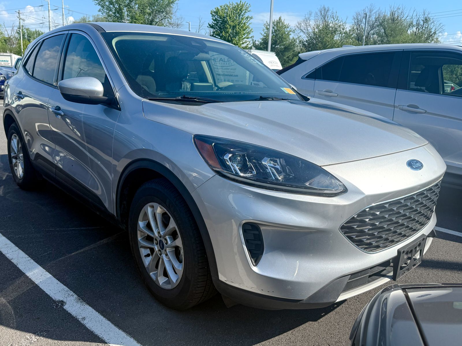 Photo view of 2020 Ford Escape in Silver