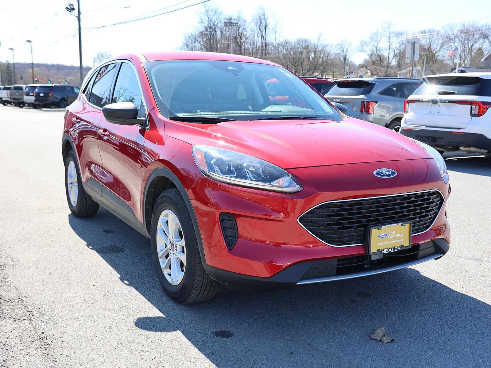 Photo view of 2022 Ford Escape in Red