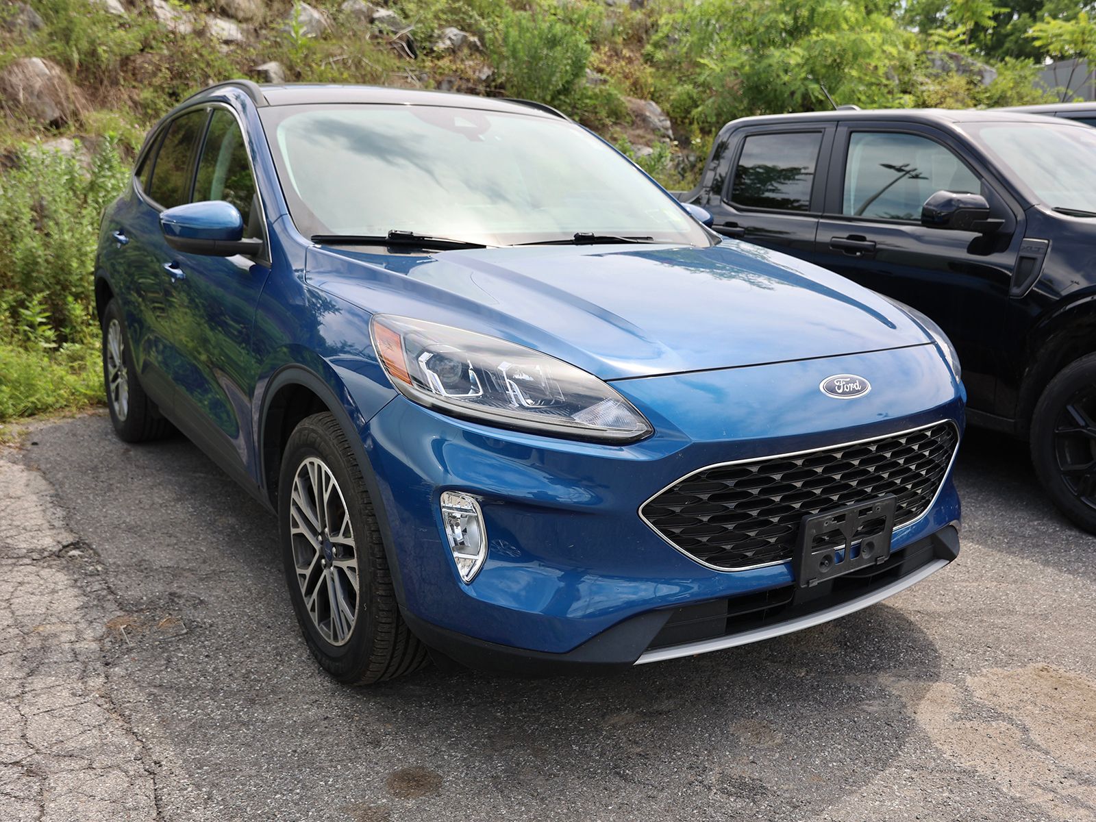 Photo view of 2022 Ford Escape in Blue