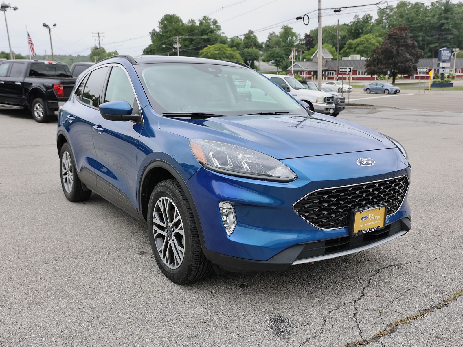 Photo view of 2022 Ford Escape in Blue