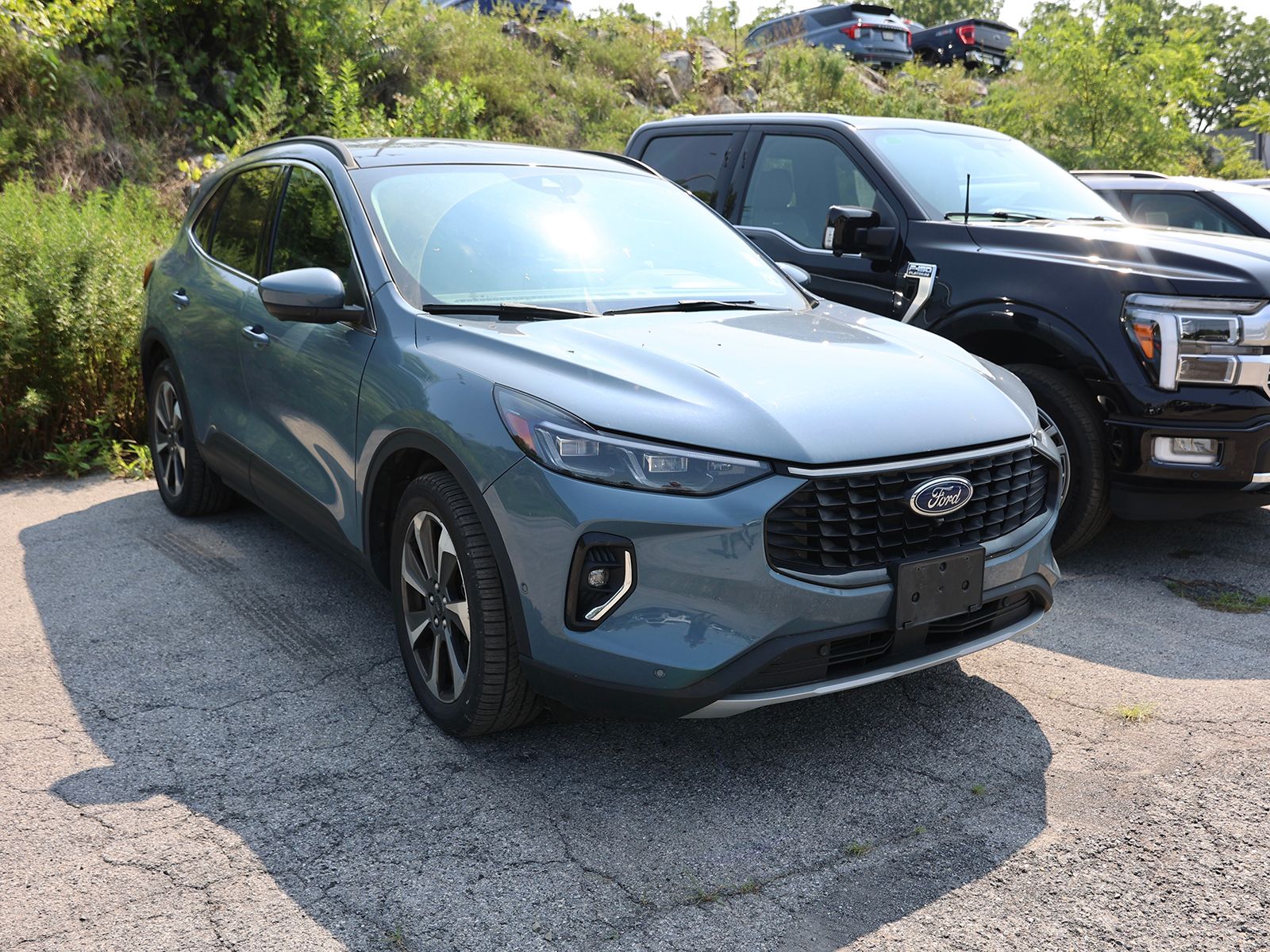 Photo view of 2023 Ford Escape in Blue