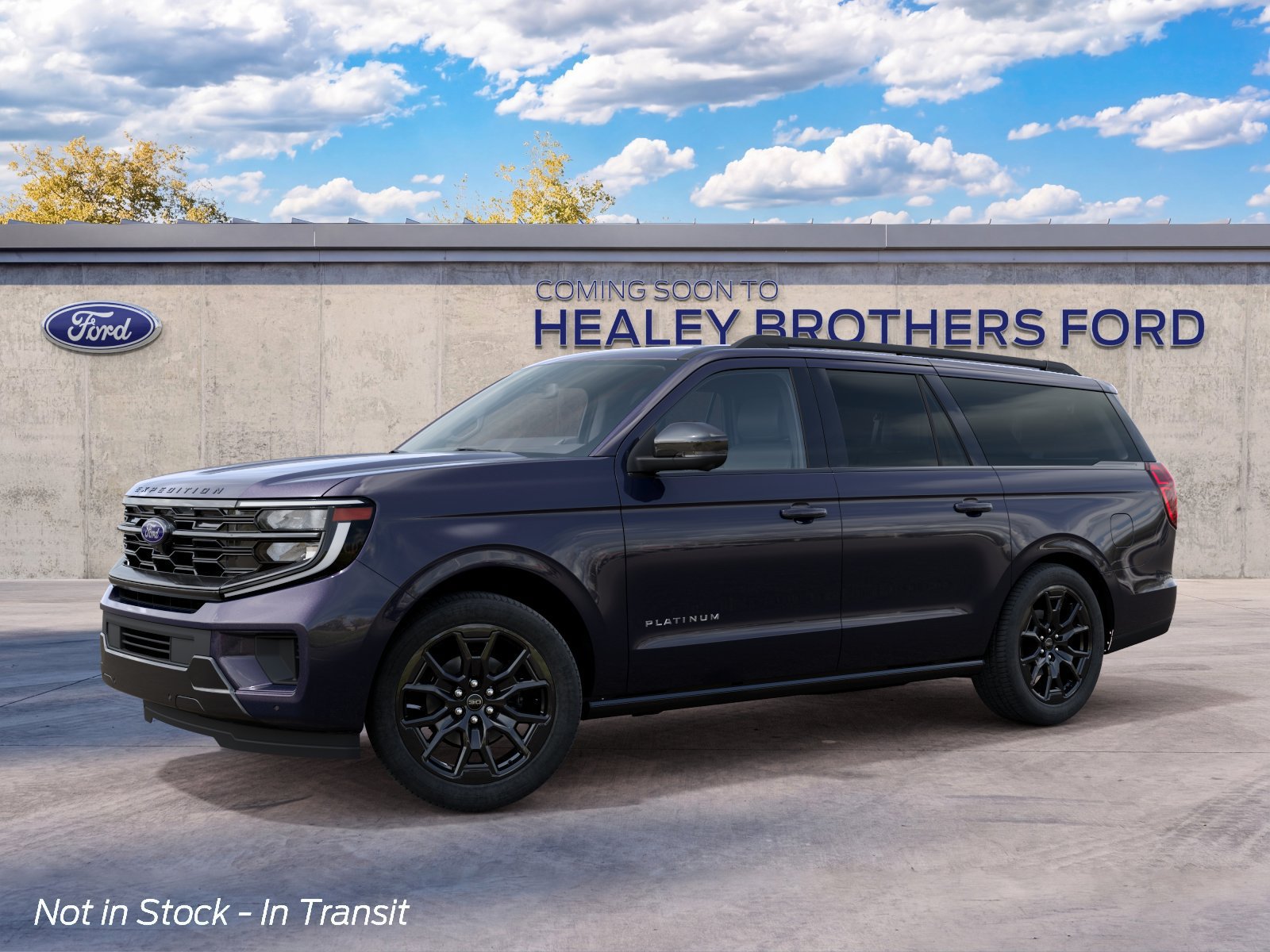 Photo view of 2027 Ford Expedition Max in Blue