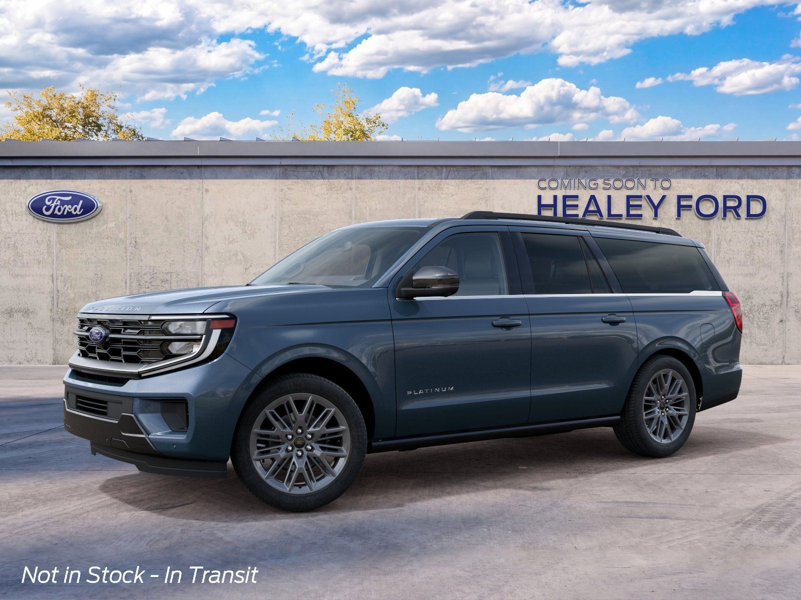 Photo view of 2027 Ford Expedition Max in Blue
