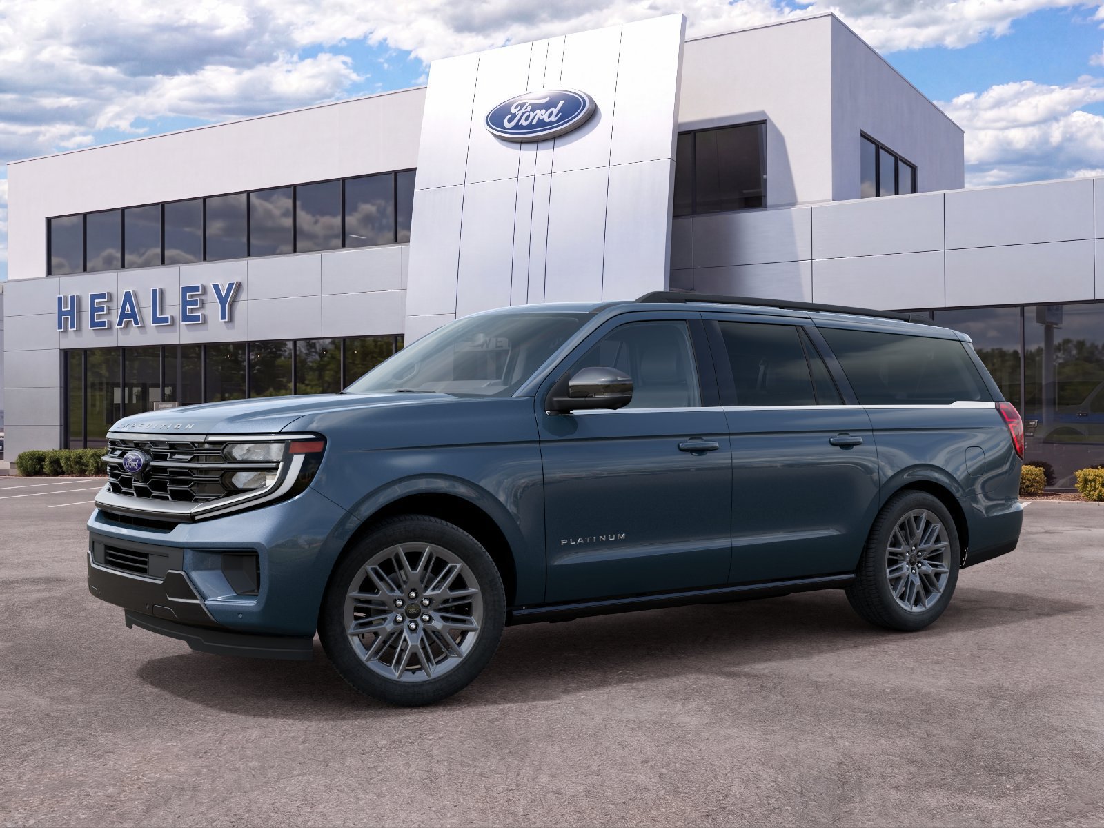 Photo view of 2027 Ford Expedition Max in Blue