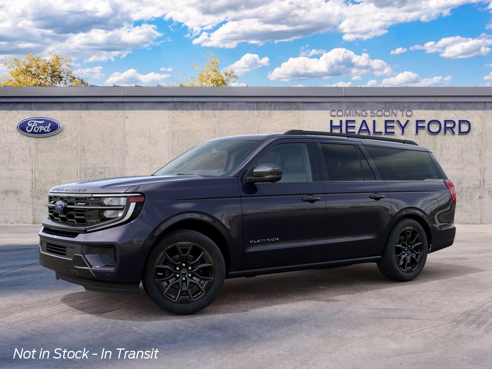 Photo view of 2027 Ford Expedition Max in Blue