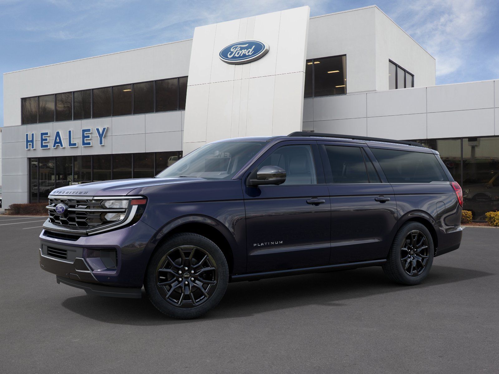 Photo view of 2027 Ford Expedition Max in Blue