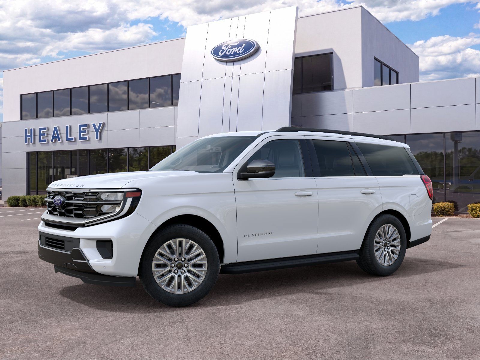 Photo view of 2027 Ford Expedition in White