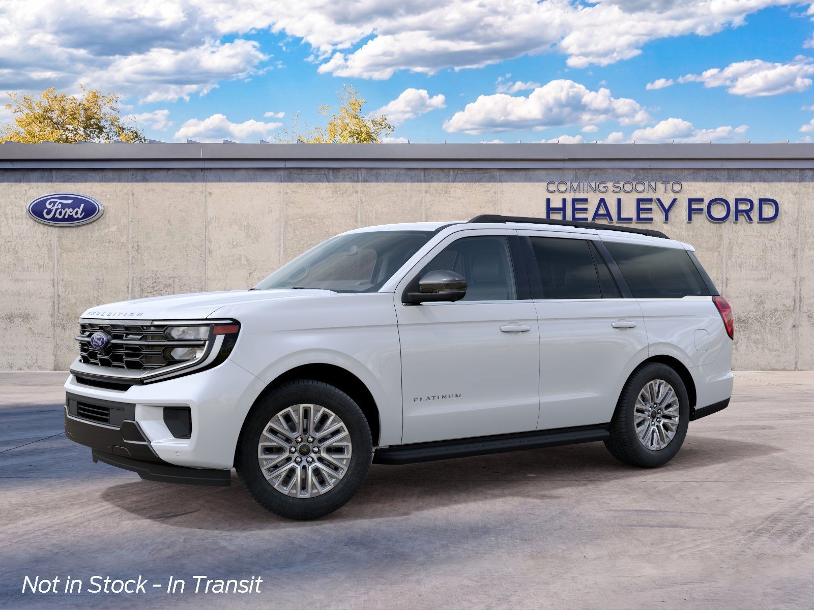 Photo view of 2027 Ford Expedition in White