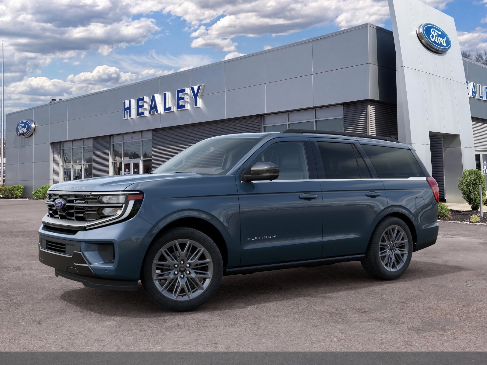 Photo view of 2027 Ford Expedition in Blue